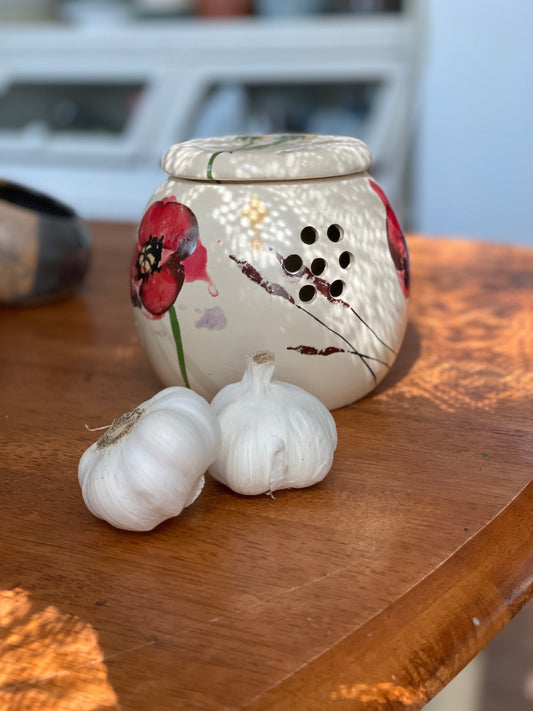 Ķiploku glabātuve — saglabājiet ķiplokus svaigus un sausus