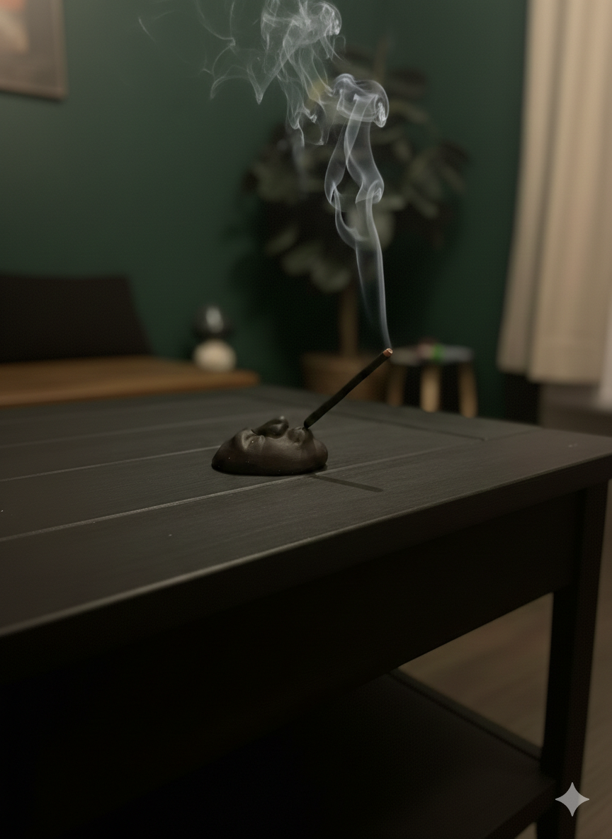 Pīpētājs. Smaržu kociņu turētājs