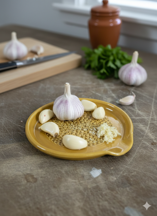 Ķiploku rīve, karotes paliktnis