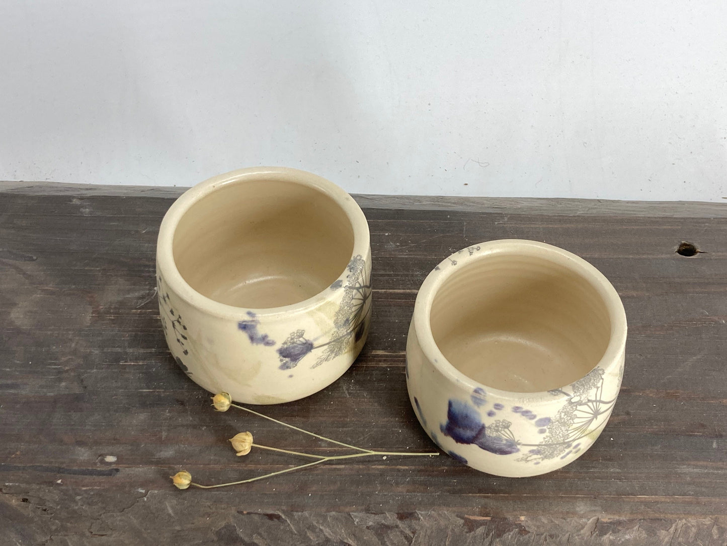 2 trauciņu komplekts. Mazas glāzītes.