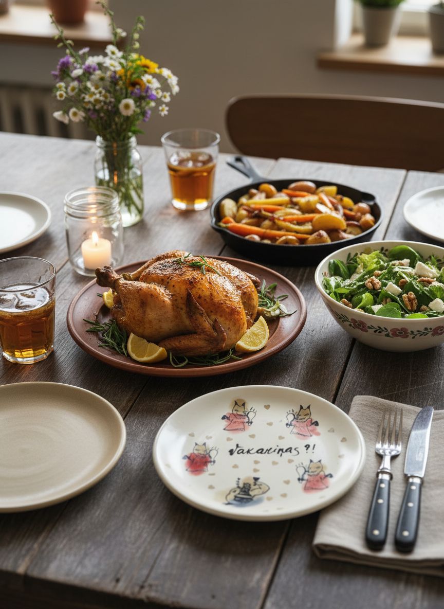 Šķīvis: Vakariņas?!