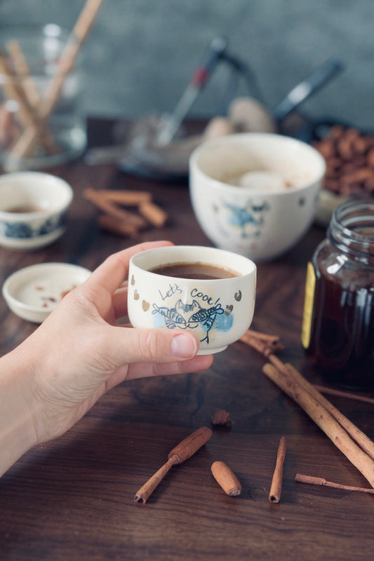 2 trauciņu komplekts. Mazas glāzītes.