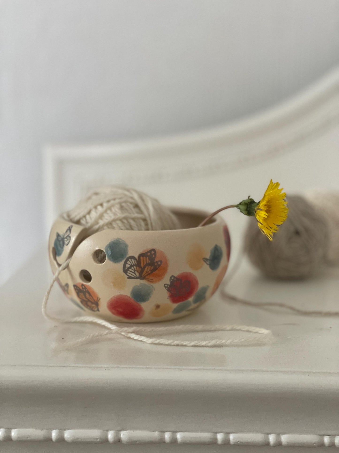 Kamolu bļoda, dzijas bļoda