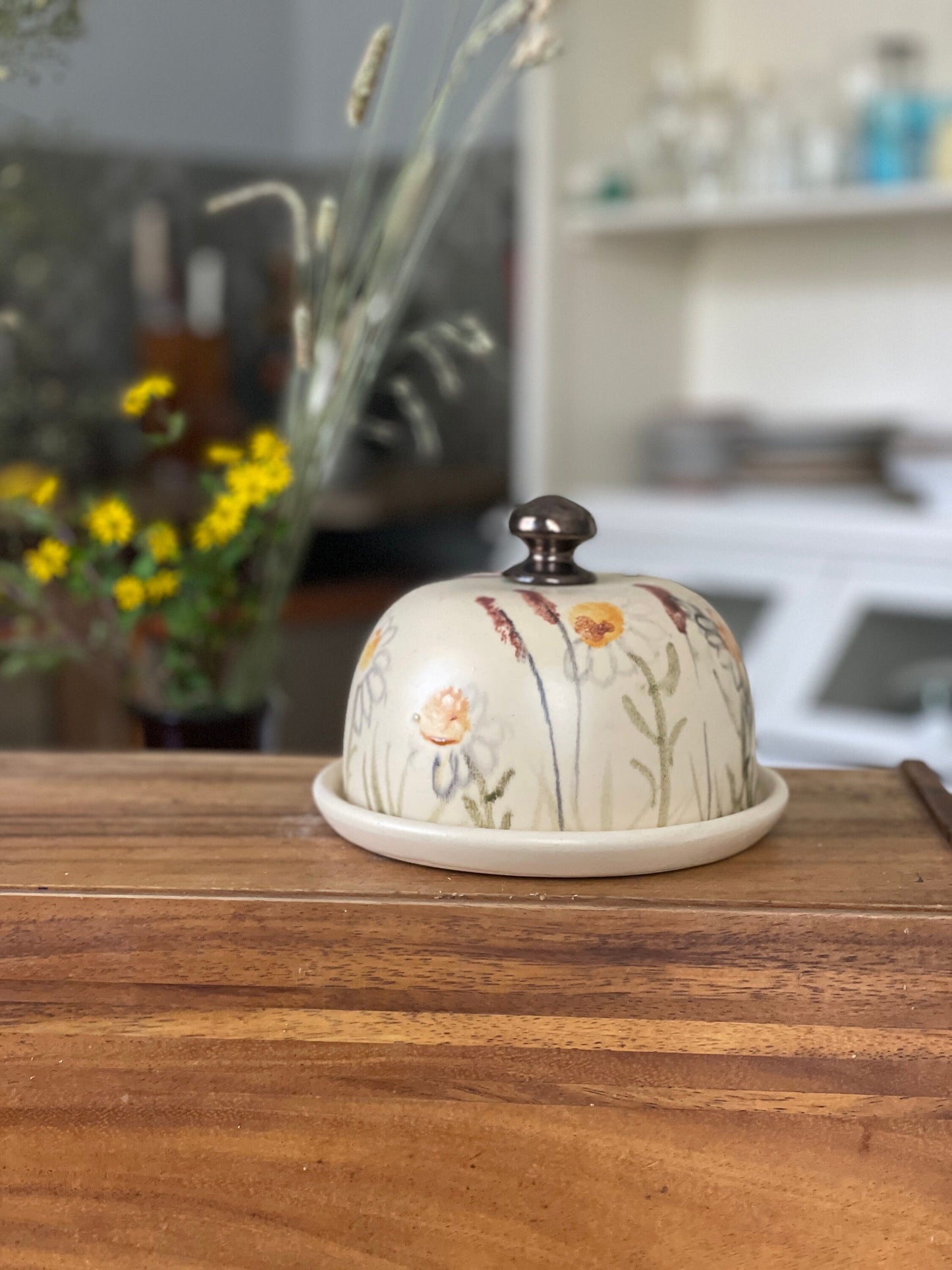 Keramikas sviesta trauks