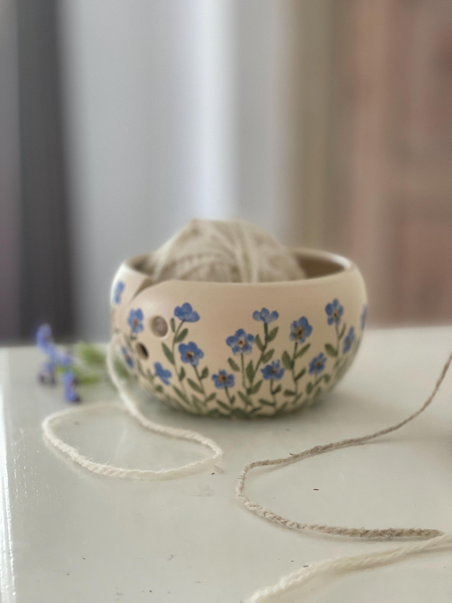 Keramikas dzijas bļodiņa