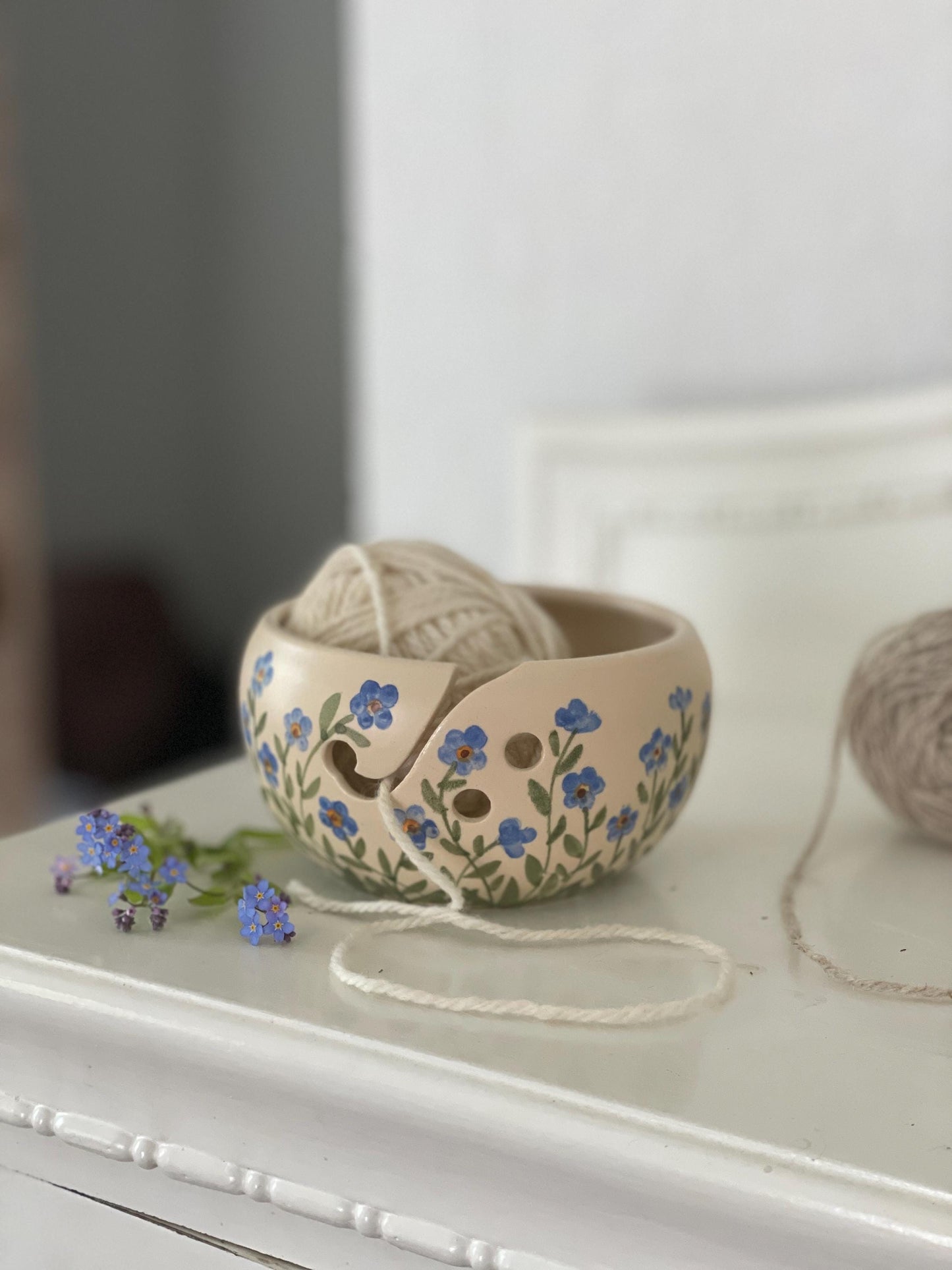 Keramikas dzijas bļodiņa