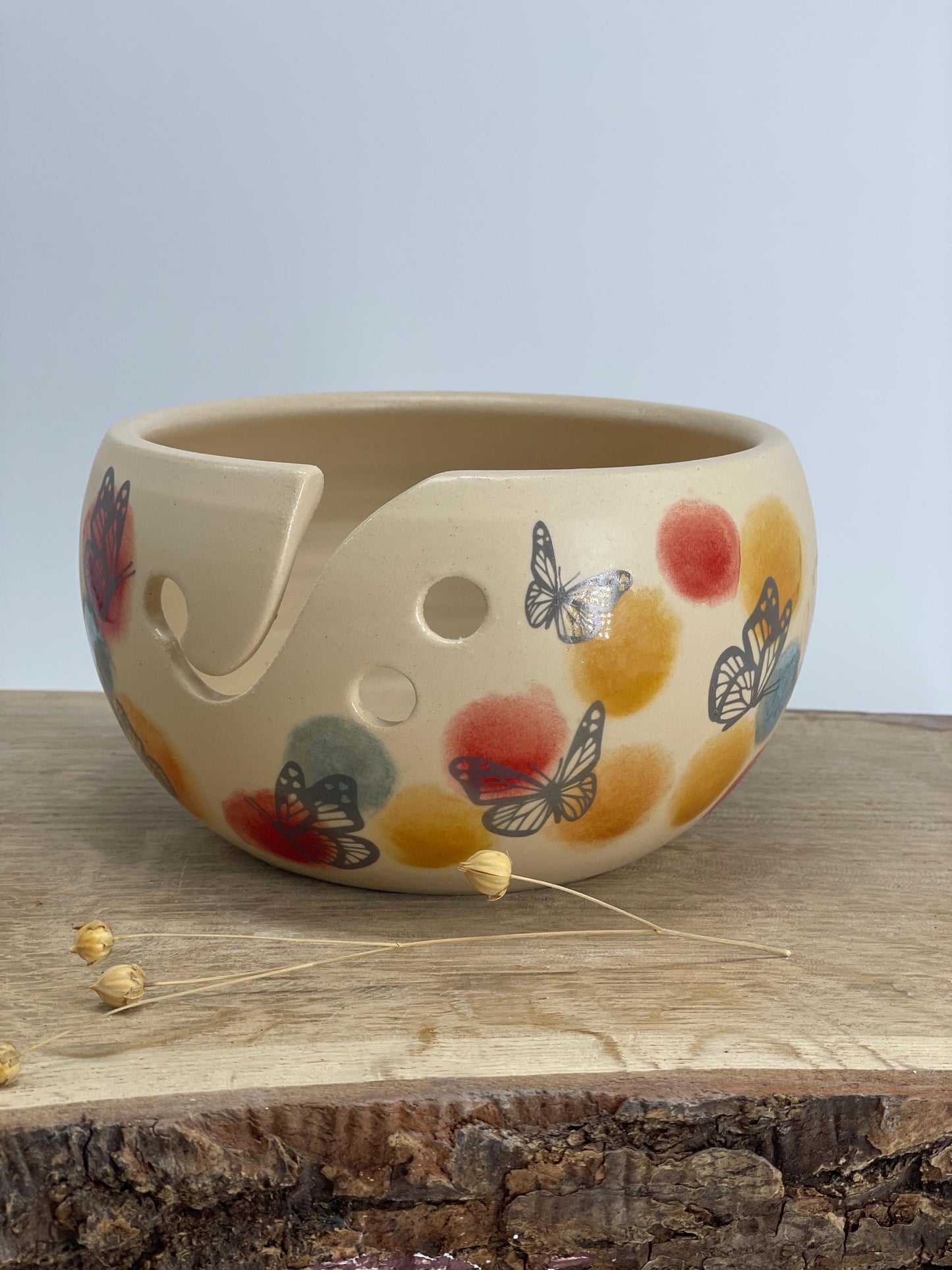 Kamolu bļoda, dzijas bļoda