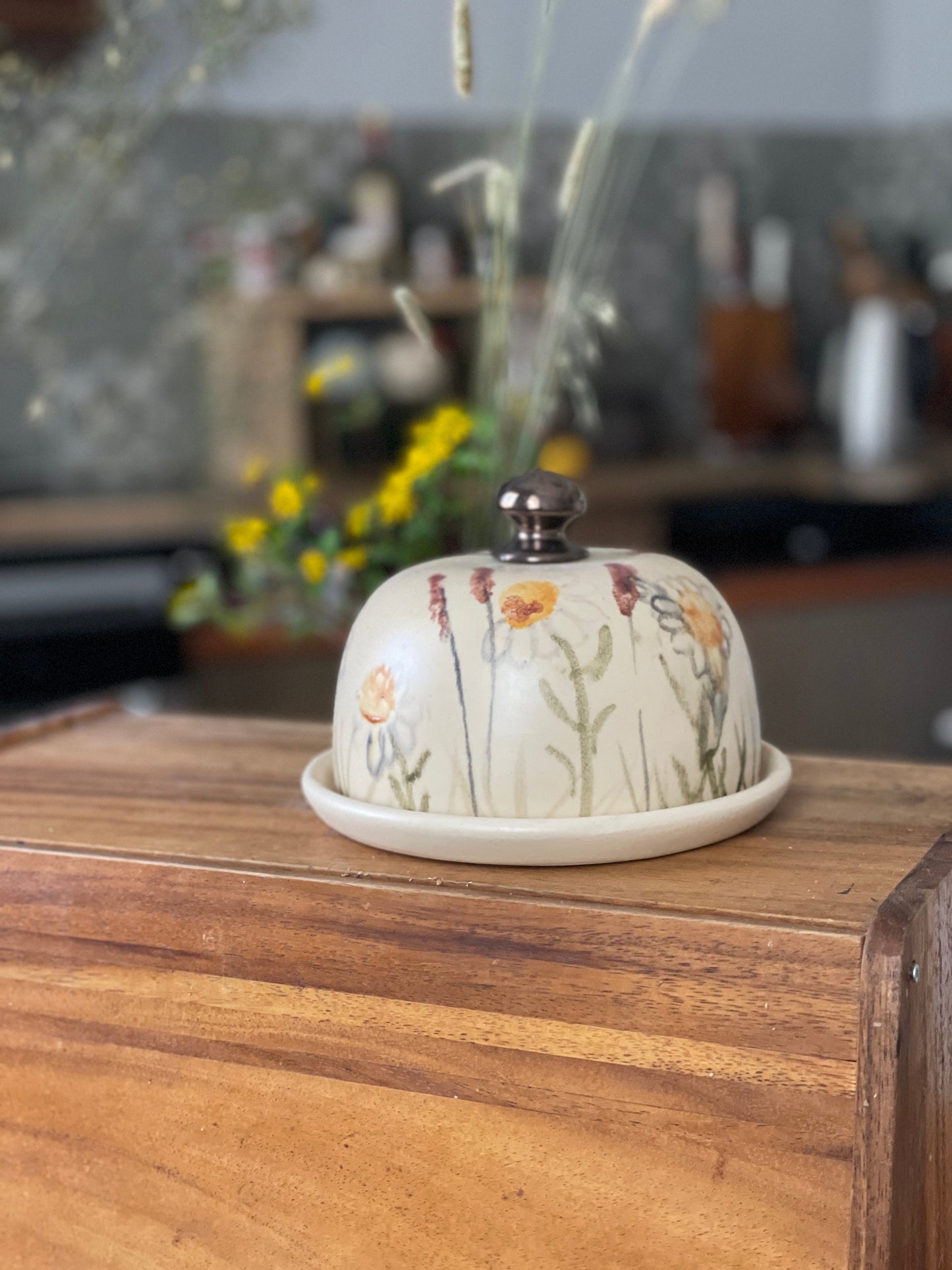 Keramikas sviesta trauks