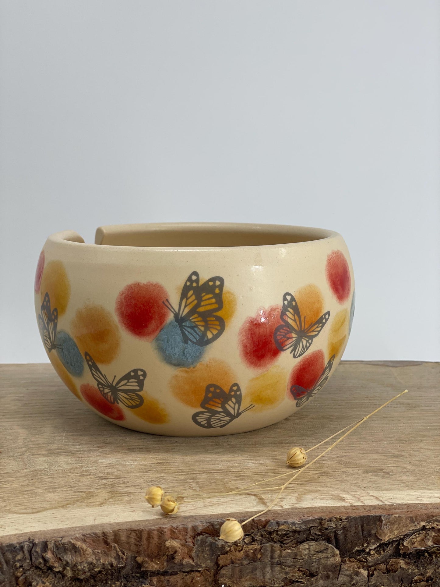 Kamolu bļoda, dzijas bļoda