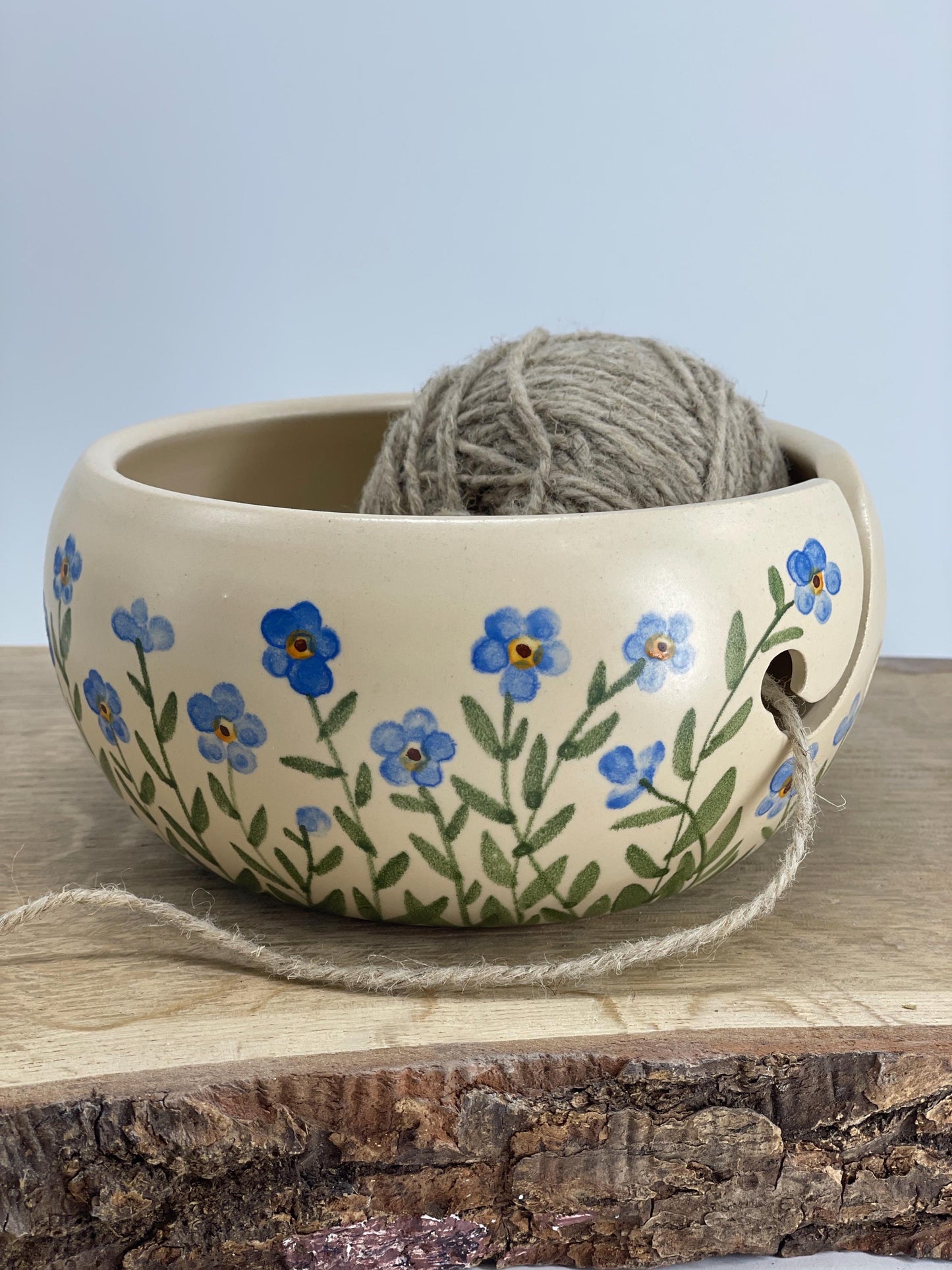 Keramikas dzijas bļodiņa