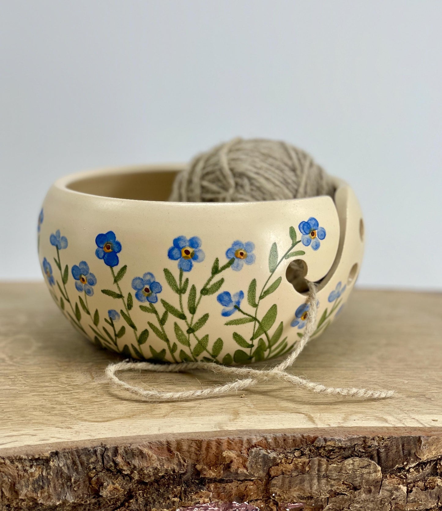 Keramikas dzijas bļodiņa