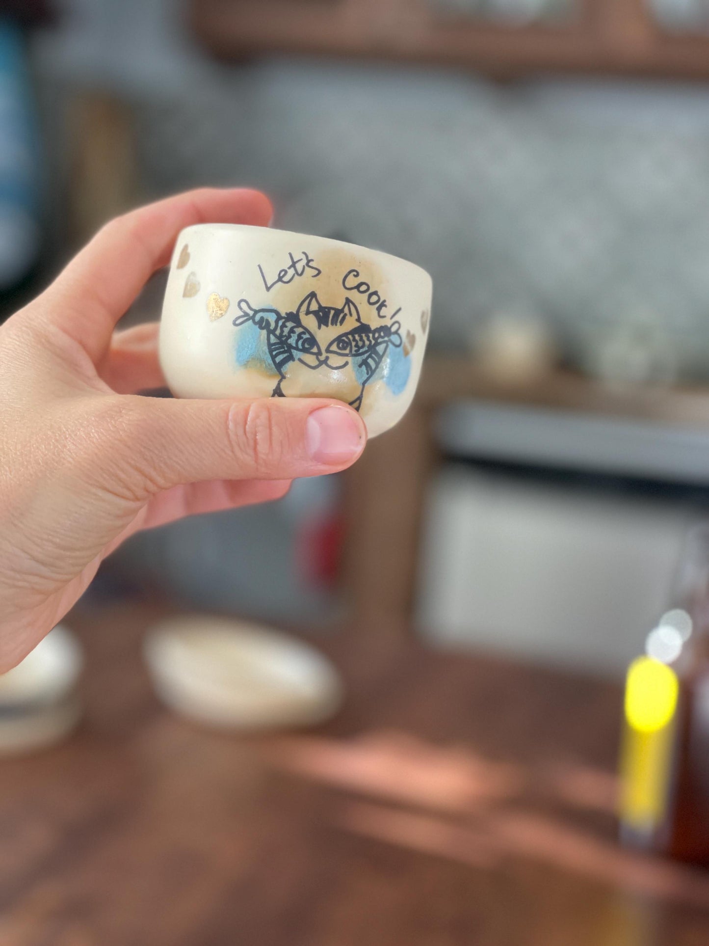 2 trauciņu komplekts. Mazas glāzītes.