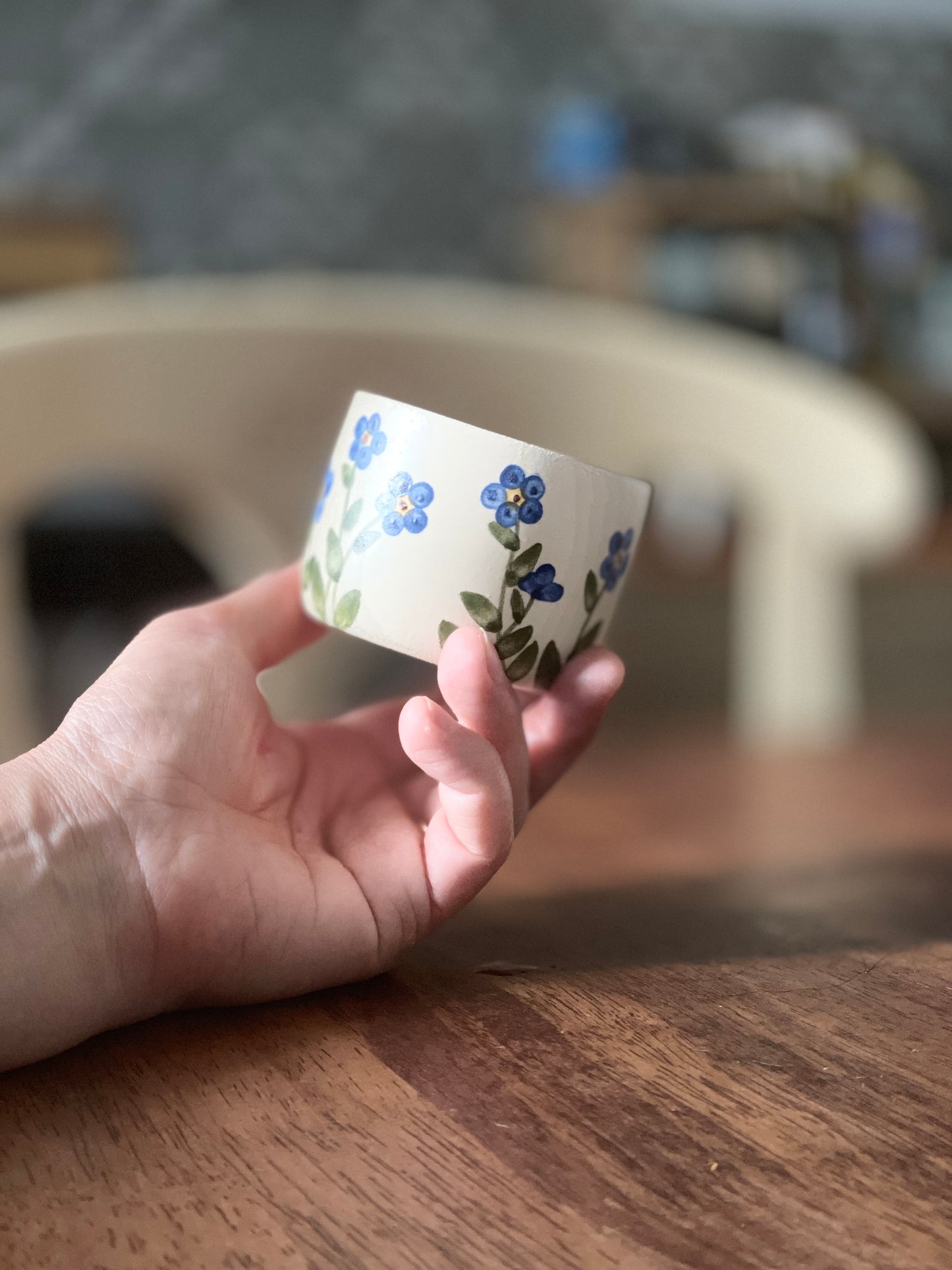 2 trauciņu komplekts. Mazas glāzītes.