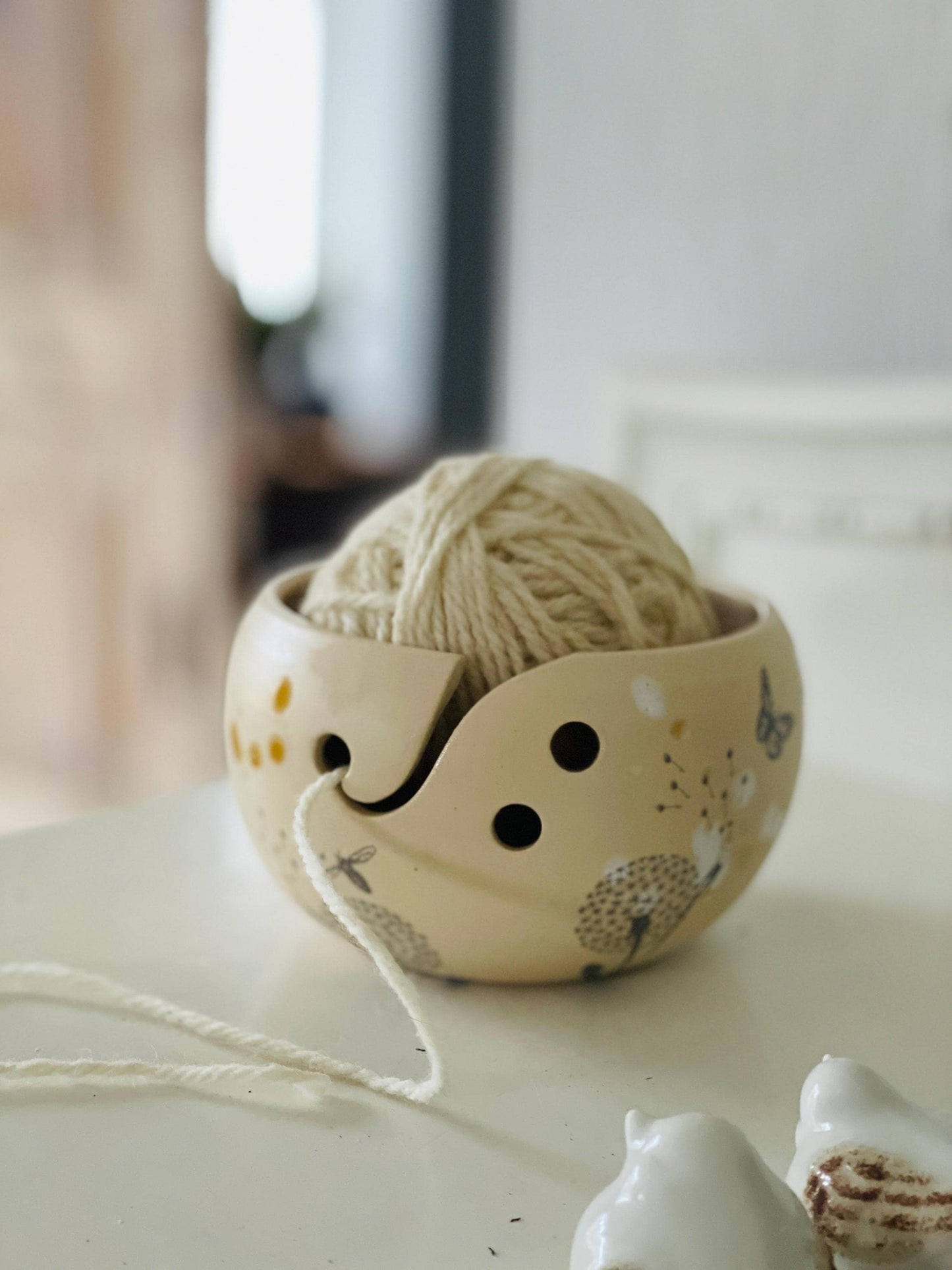 Kamolbļoda, keramikas dzijas bļoda