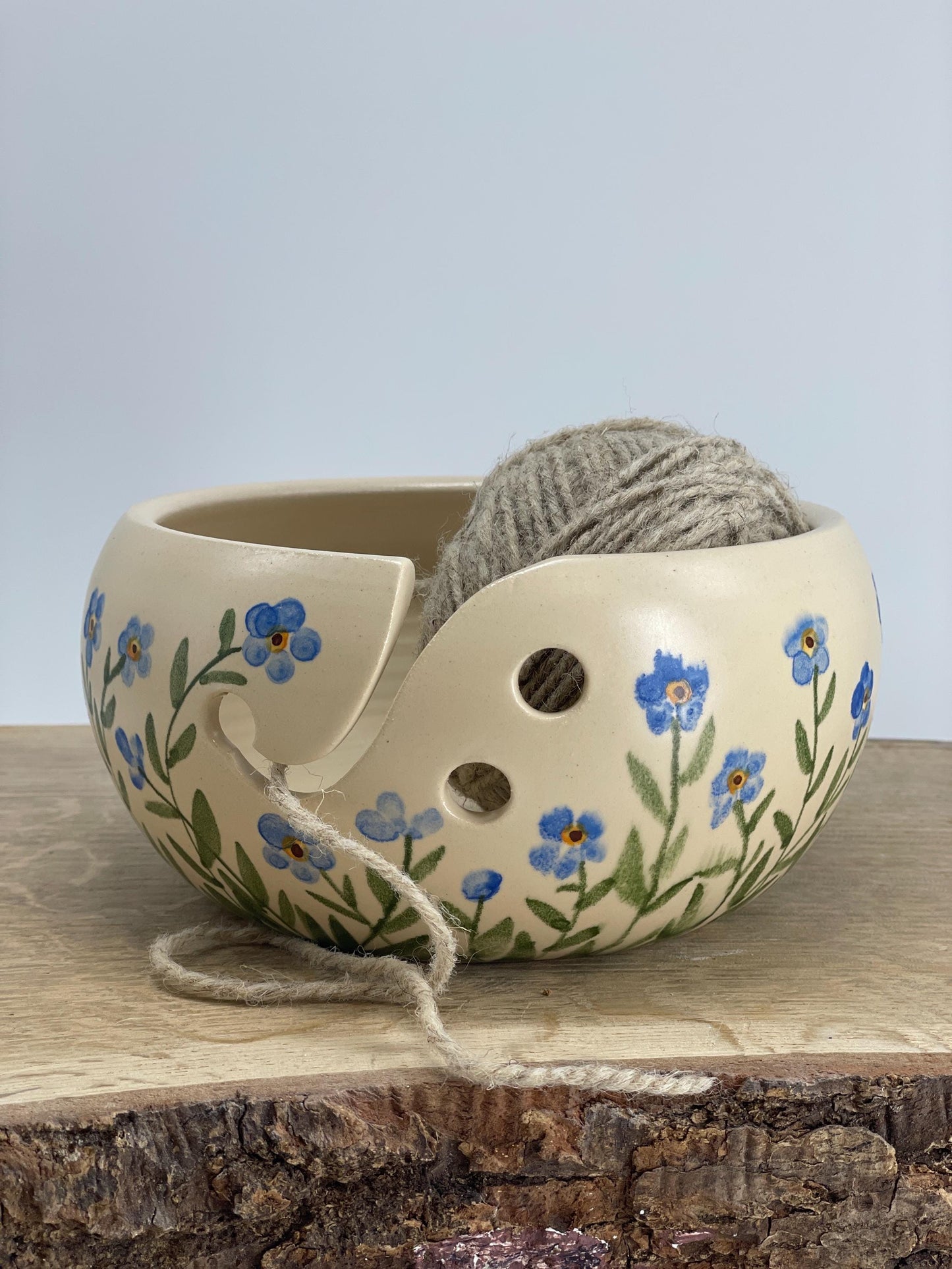 Keramikas dzijas bļodiņa