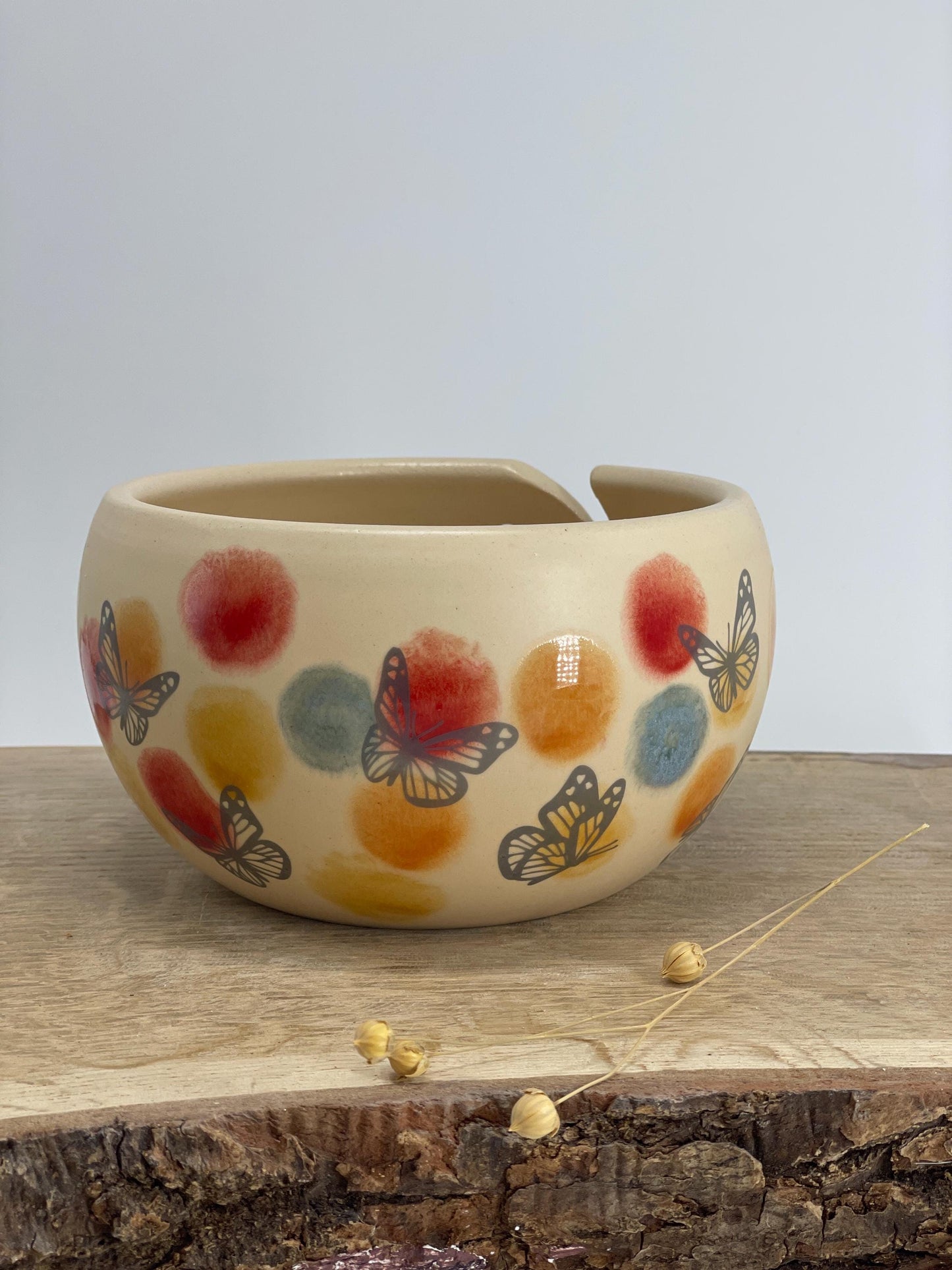 Kamolu bļoda, dzijas bļoda