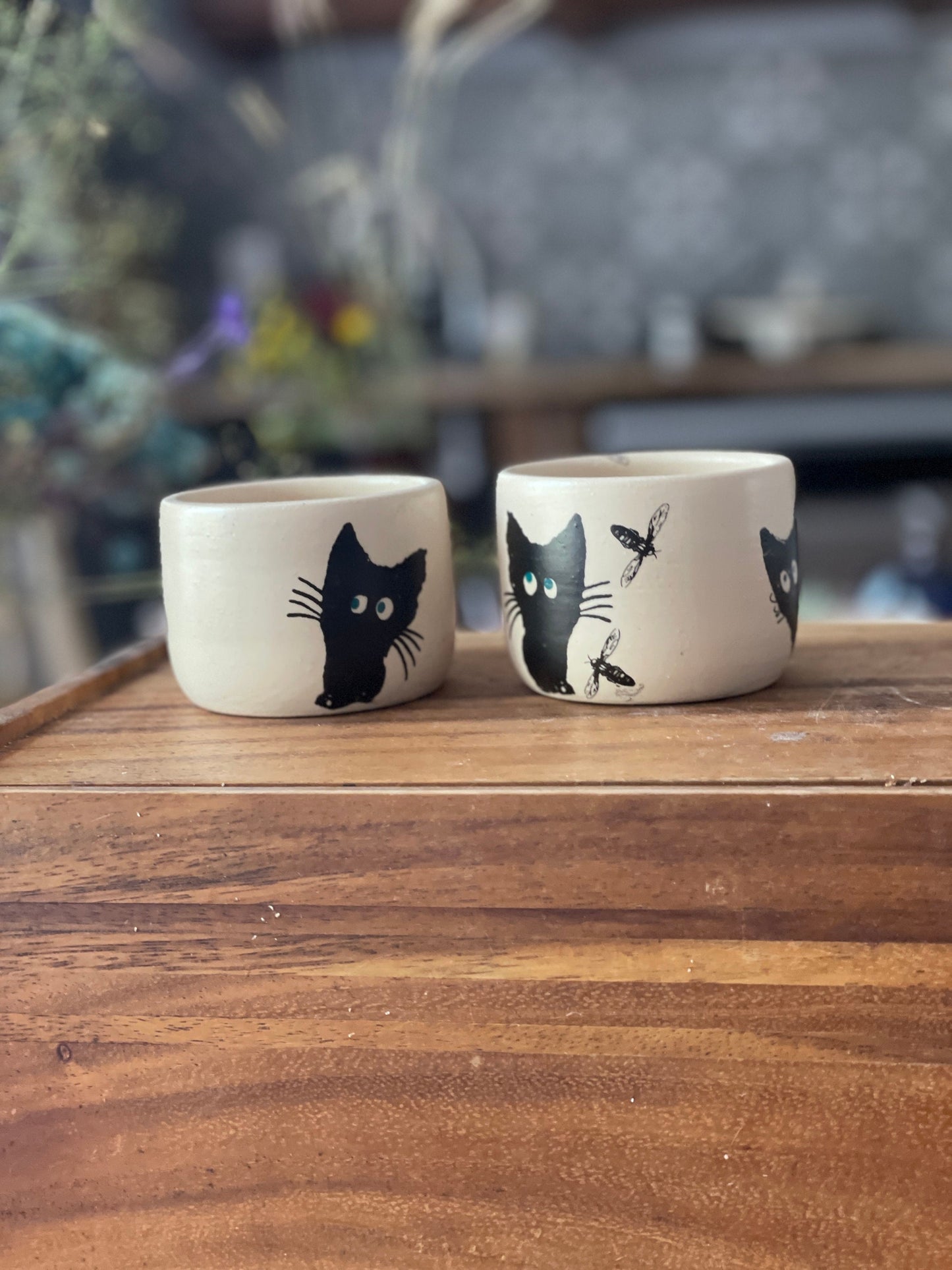 2 trauciņu komplekts. Mazas glāzītes.