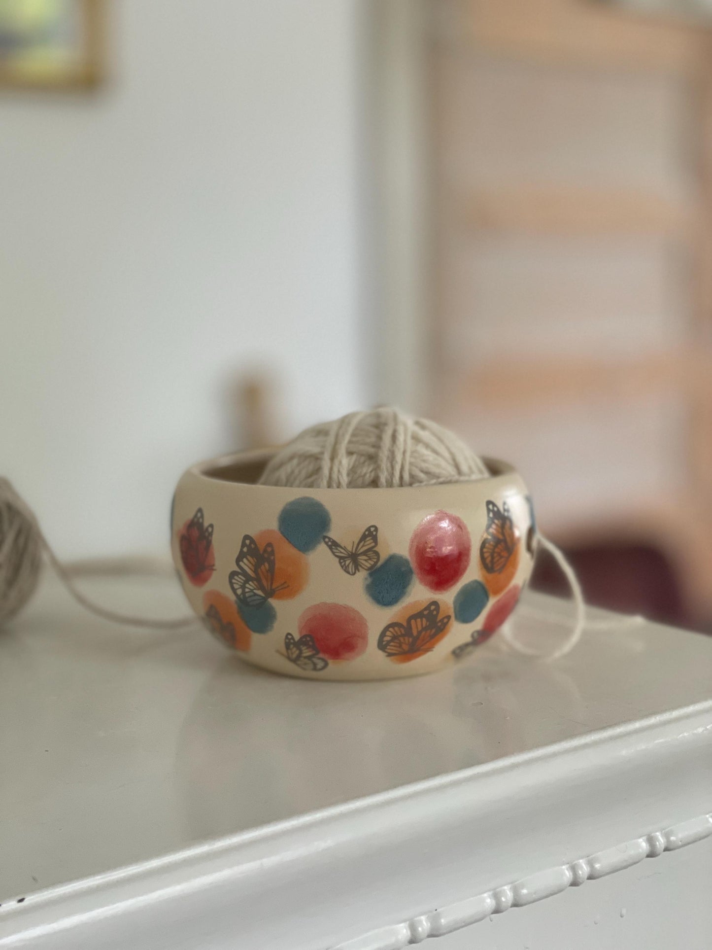 Kamolu bļoda, dzijas bļoda