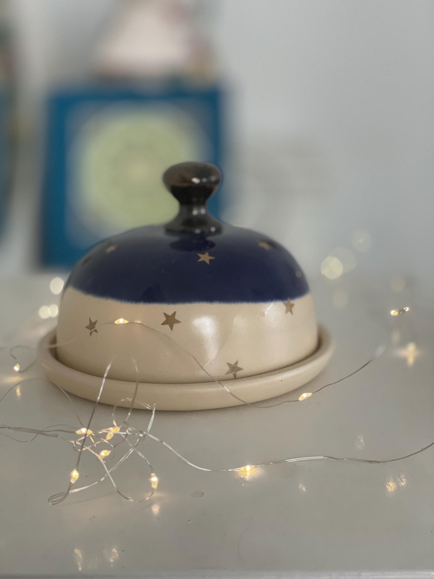 Keramikas sviesta trauks 