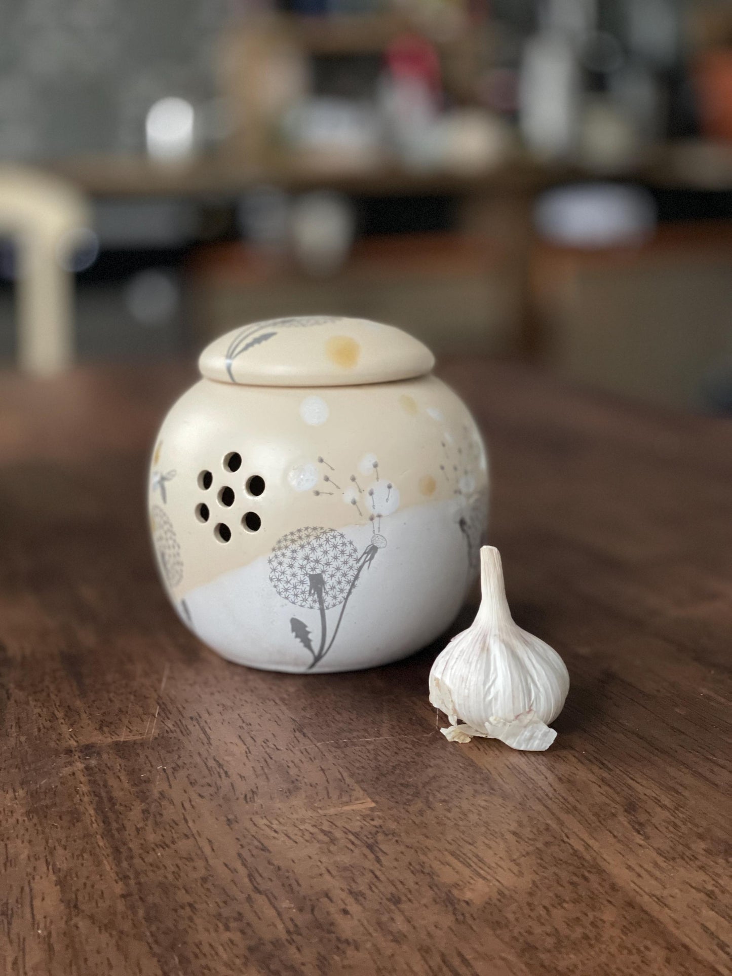 Ķiploku pods — saglabājiet ķiplokus svaigus un sausus