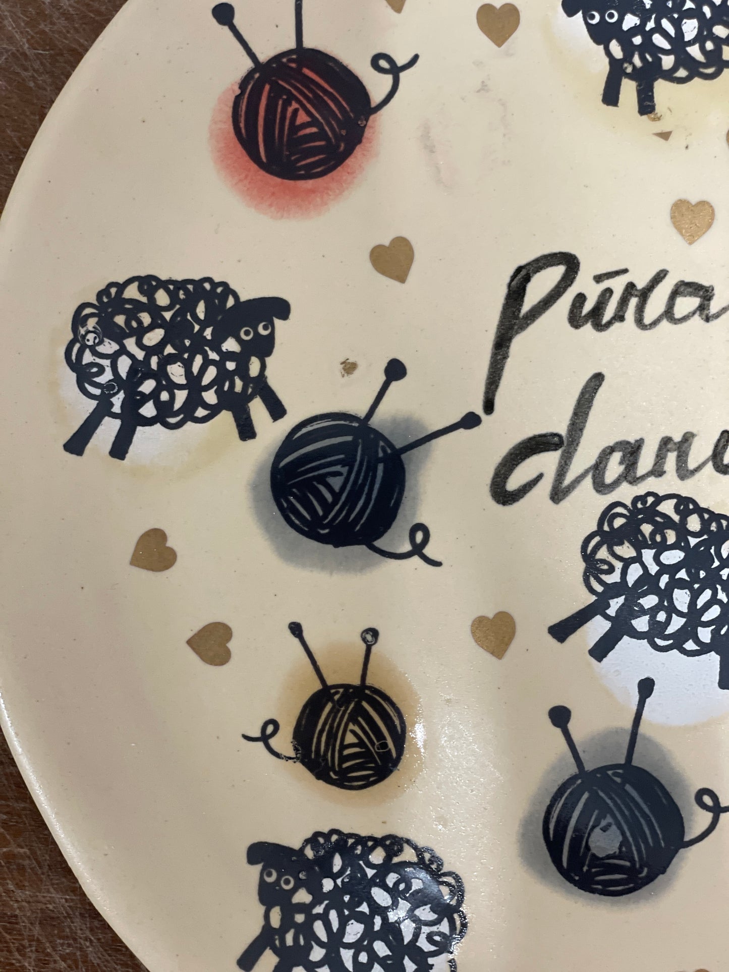 Šķīvis "Pūra darinātāja"