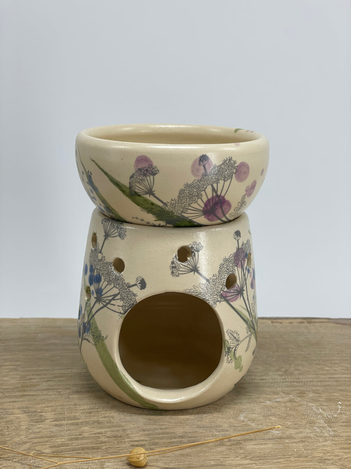 Botanical Ceramic Oil Burner
