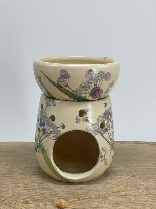 Botanical Ceramic Oil Burner