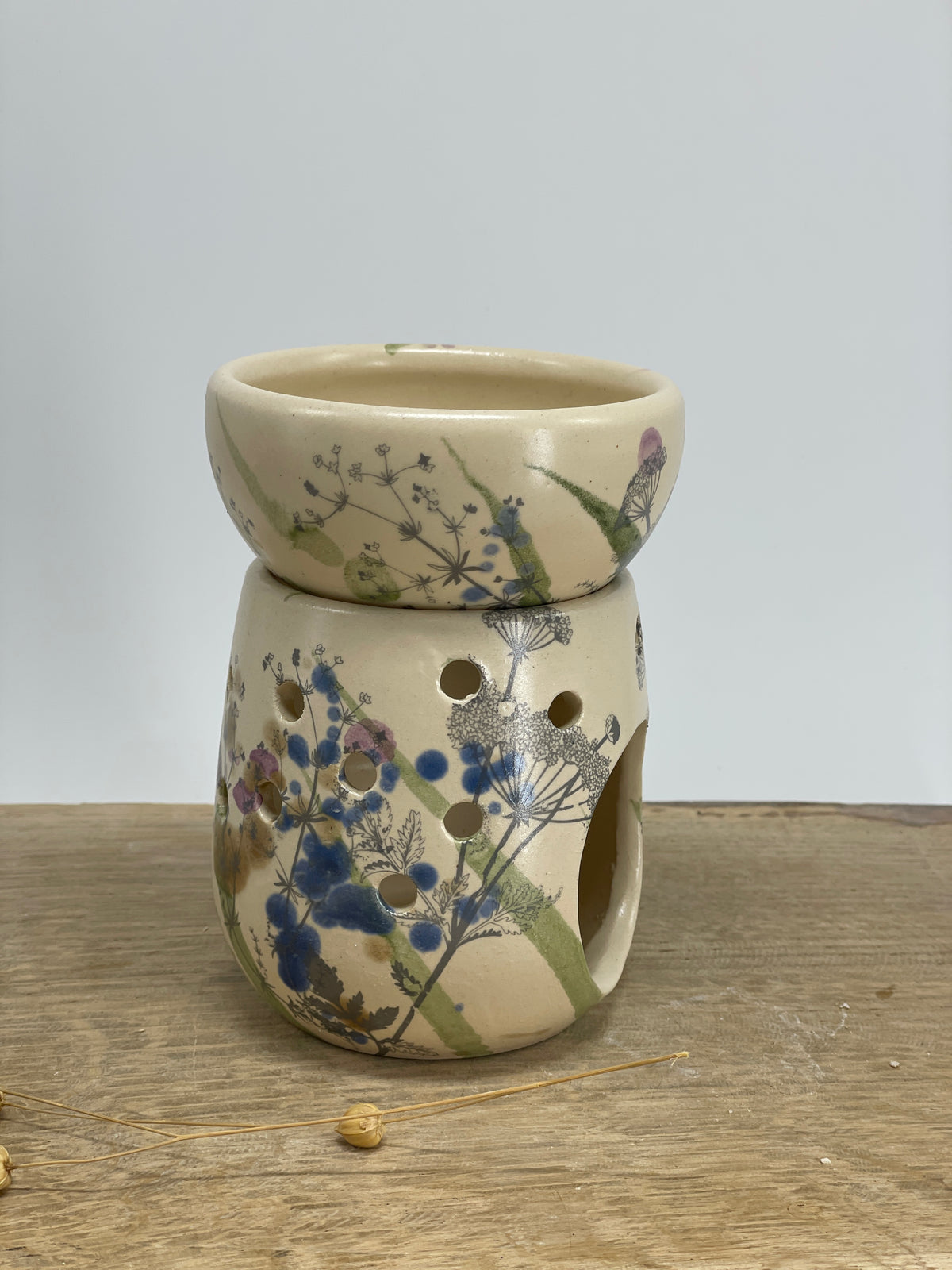 Botanical Ceramic Oil Burner