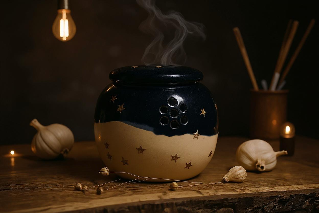 Ķiploku pods ar zvaigznēm