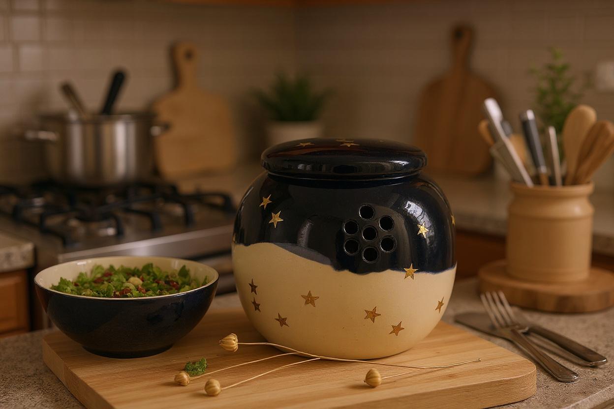 Ķiploku pods ar zvaigznēm