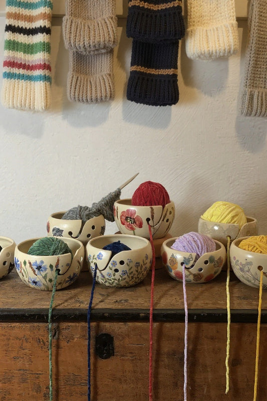 Kamolu bļoda, dzijas bļoda