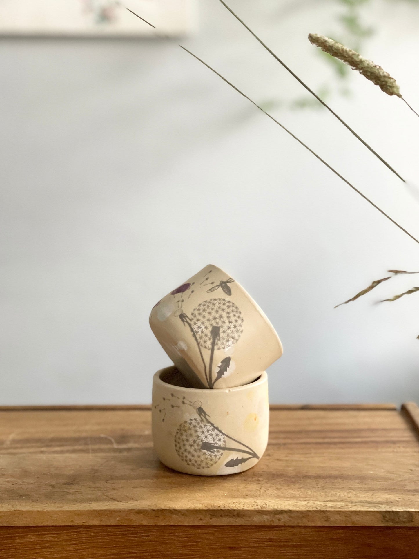 2 trauciņu komplekts. Mazas glāzītes.