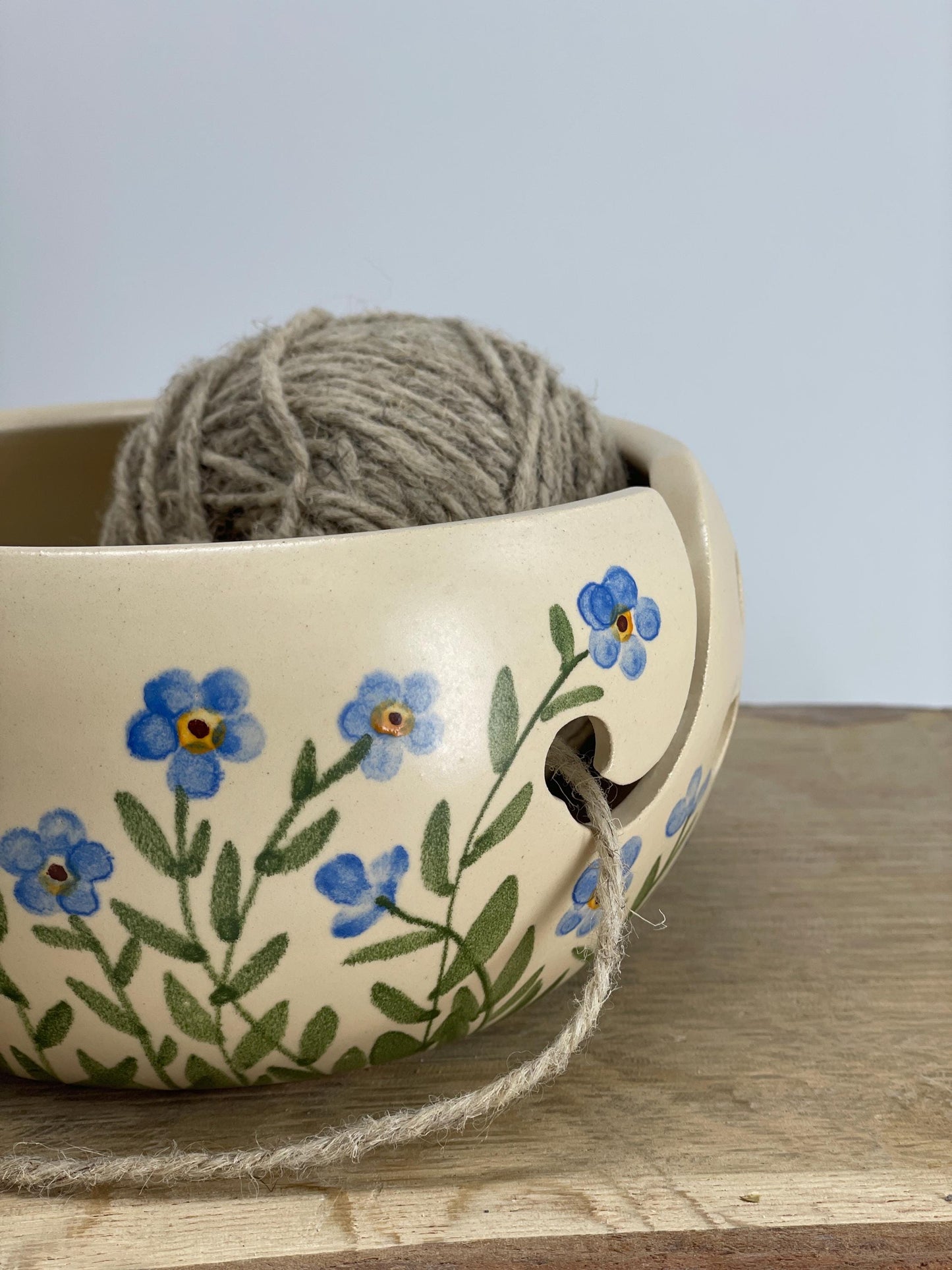 Keramikas dzijas bļodiņa