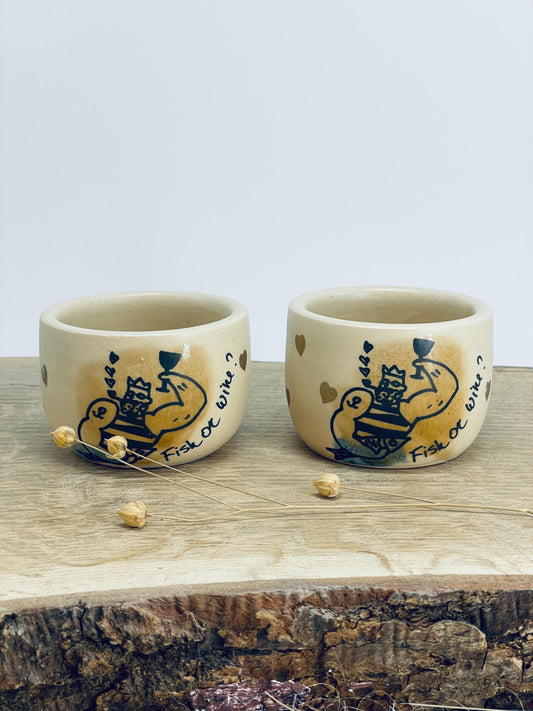 2 glāžu komplekts, Espresso krūzītes