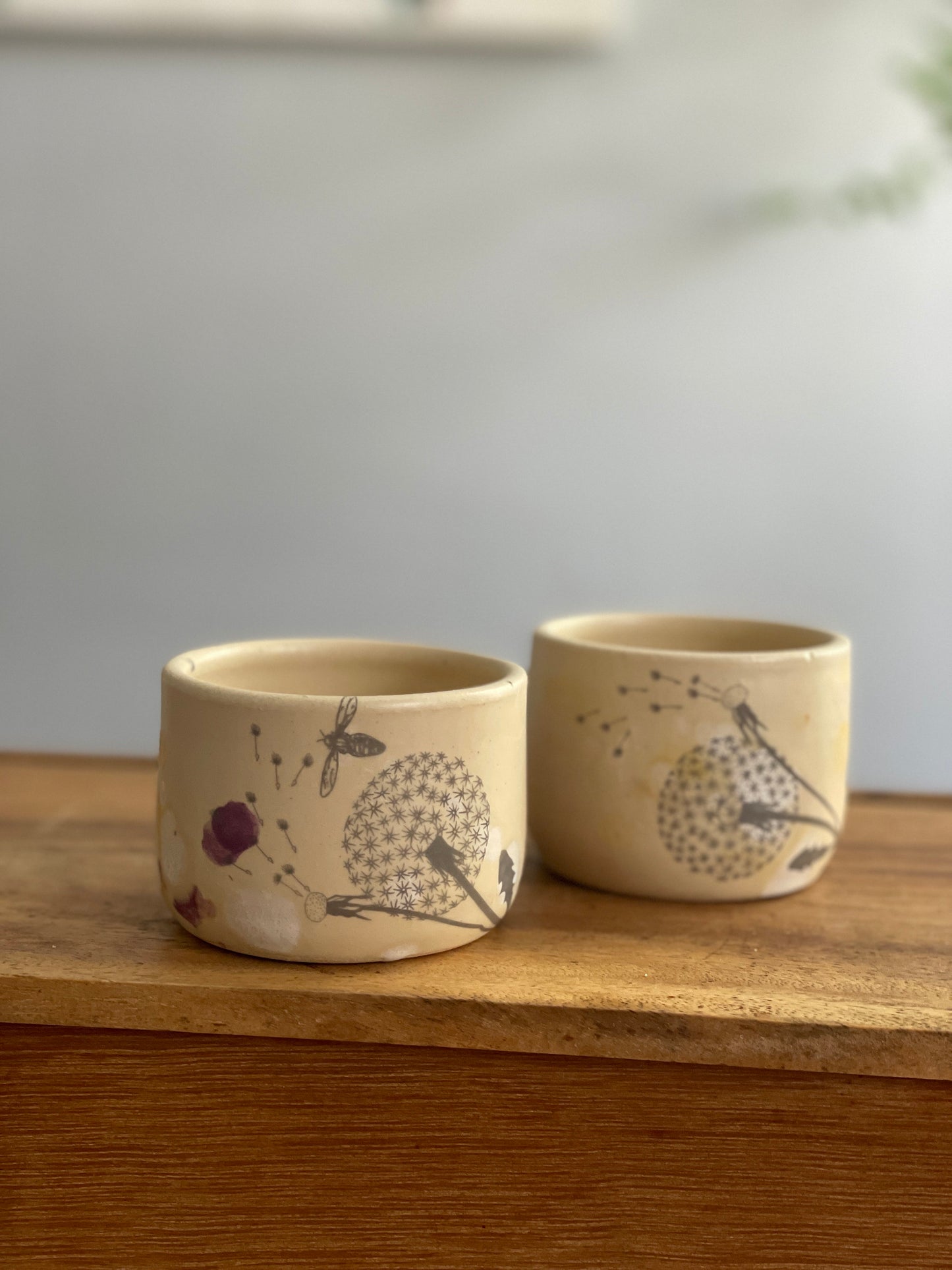 2 trauciņu komplekts. Mazas glāzītes.