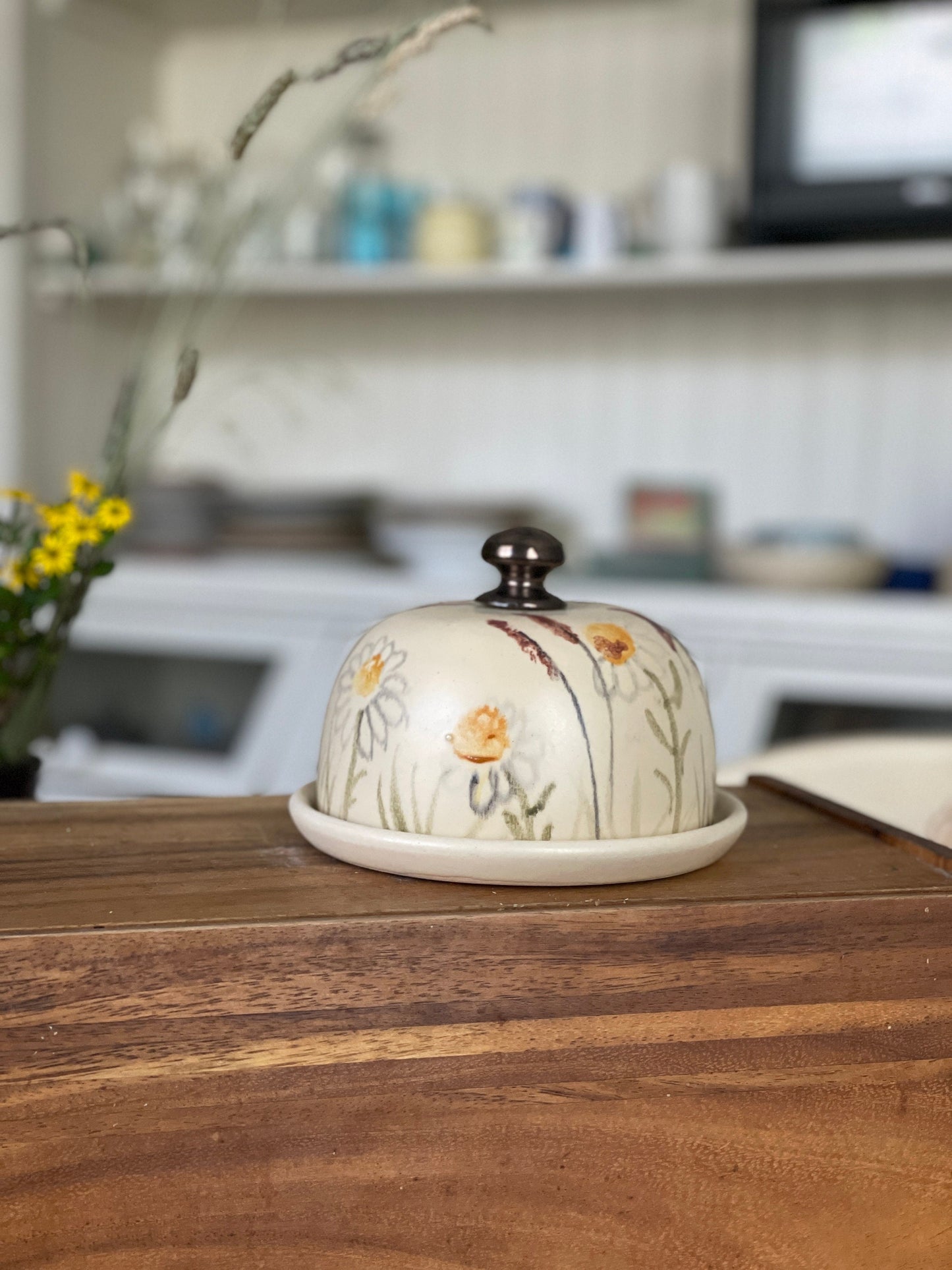 Keramikas sviesta trauks