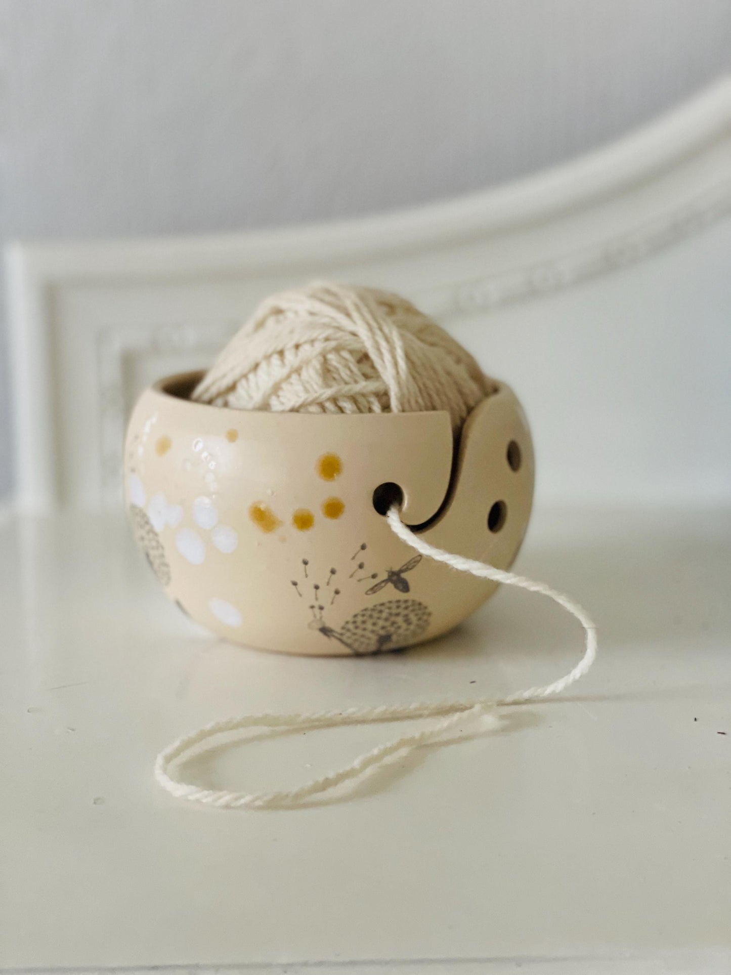 Kamolbļoda, keramikas dzijas bļoda