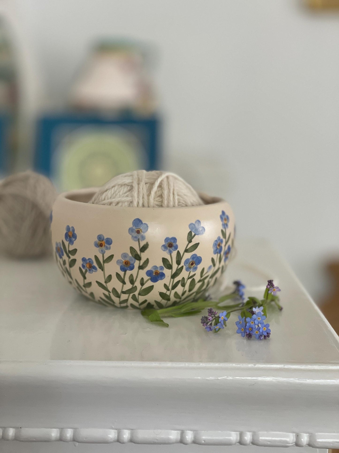 Keramikas dzijas bļodiņa