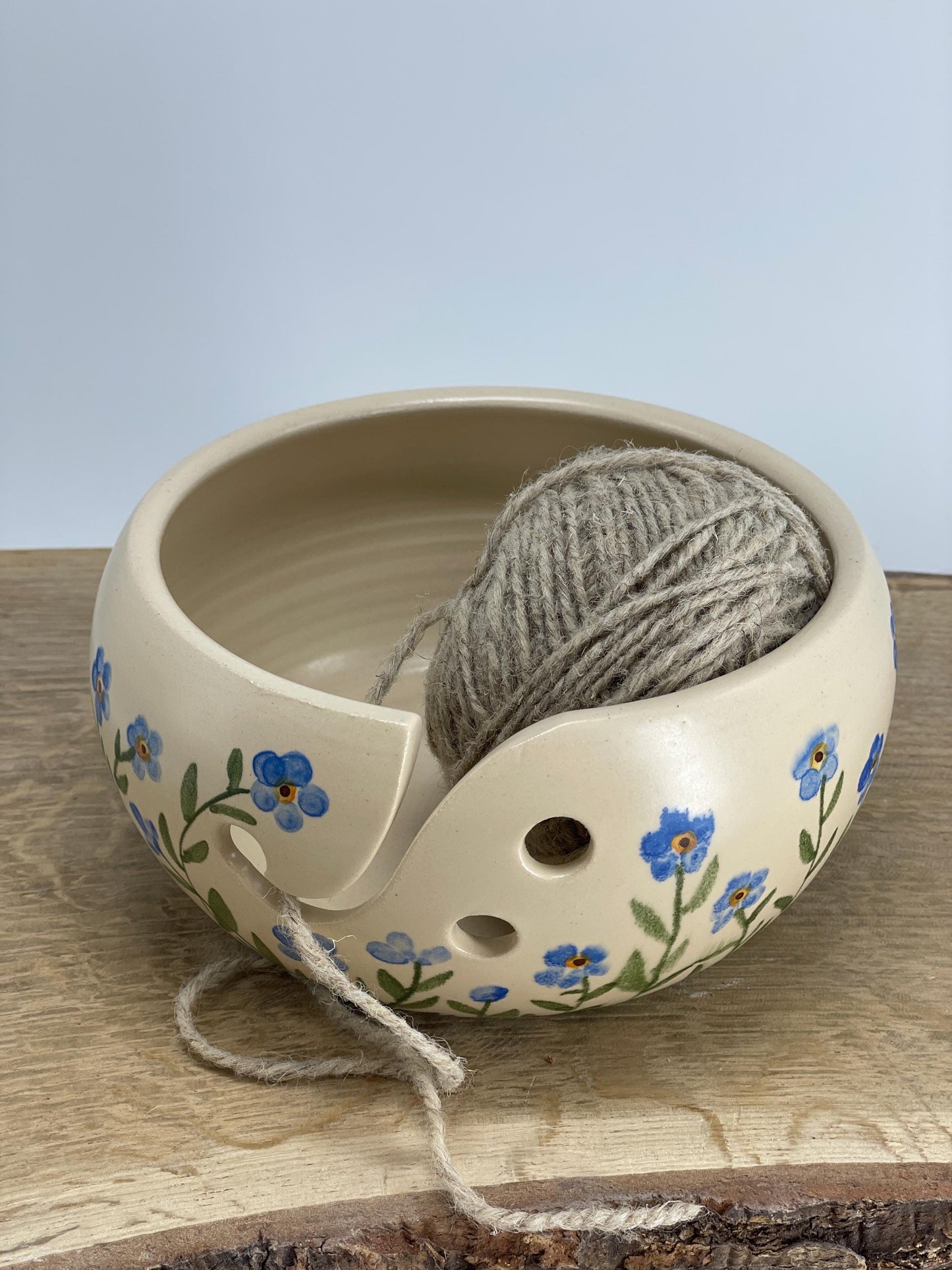 Keramikas dzijas bļodiņa