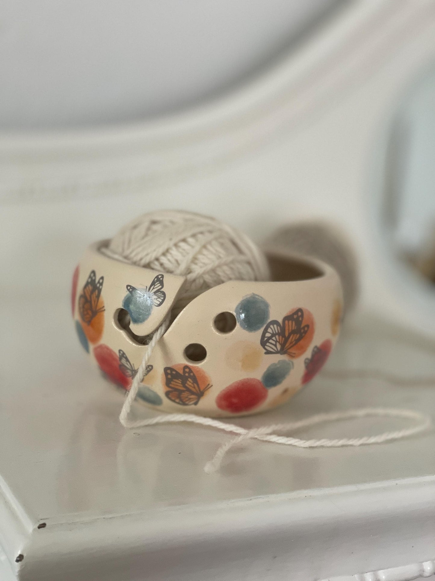 Kamolu bļoda, dzijas bļoda